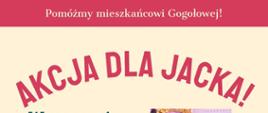 Plakat Akcja dla Jacka