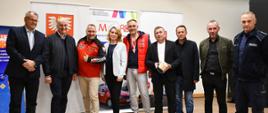 Organizatorzy konferencji „Bezpieczna jesień na drodze”
