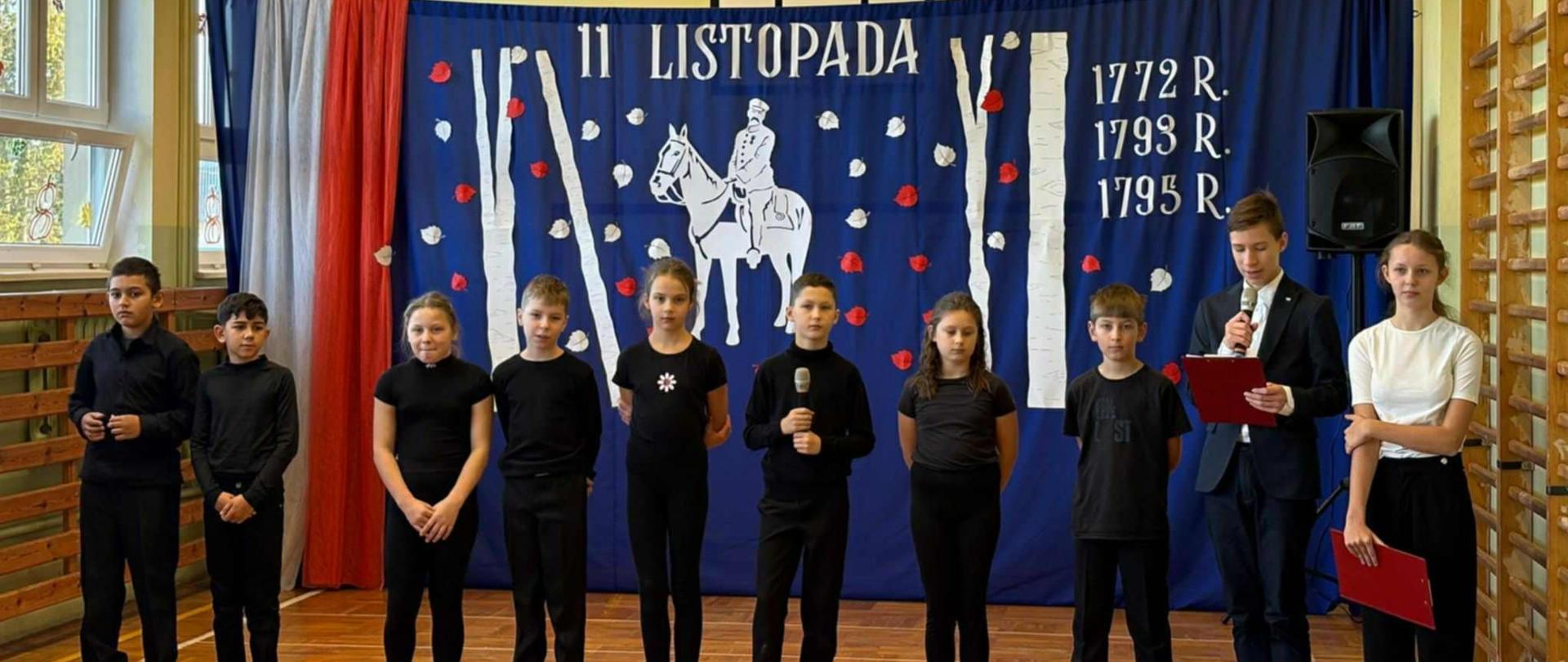 Szkolne obchody Narodowego Święta Niepodległości