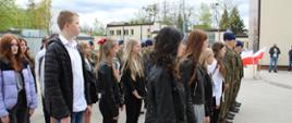 Uczniowie klasy cywilnej
