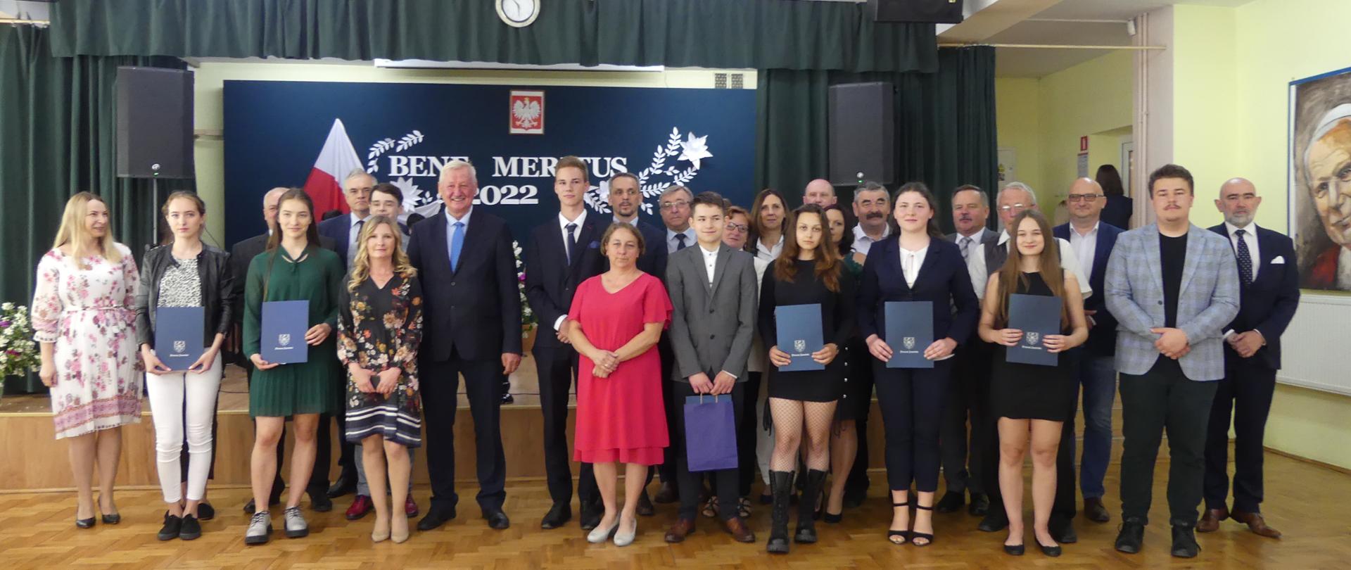 NAGRODY „BENE MERITUS – dobrze zasłużony” dla uczniów Powiatu Jasielskiego