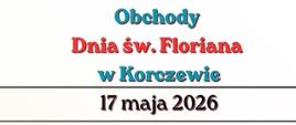 Zaproszenie na obchody Dnia św. Floriana na 17.05.2026