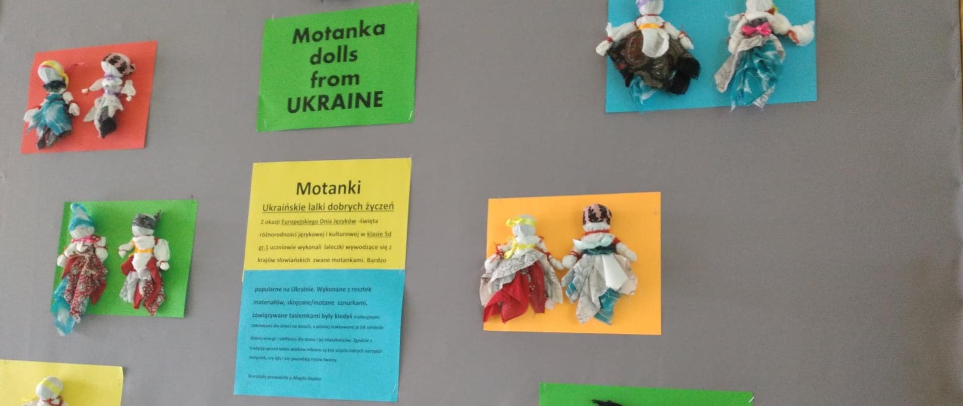 MOTANKI - UKRAIŃSKIE LALKI DOBRYCH ŻYCZEŃ