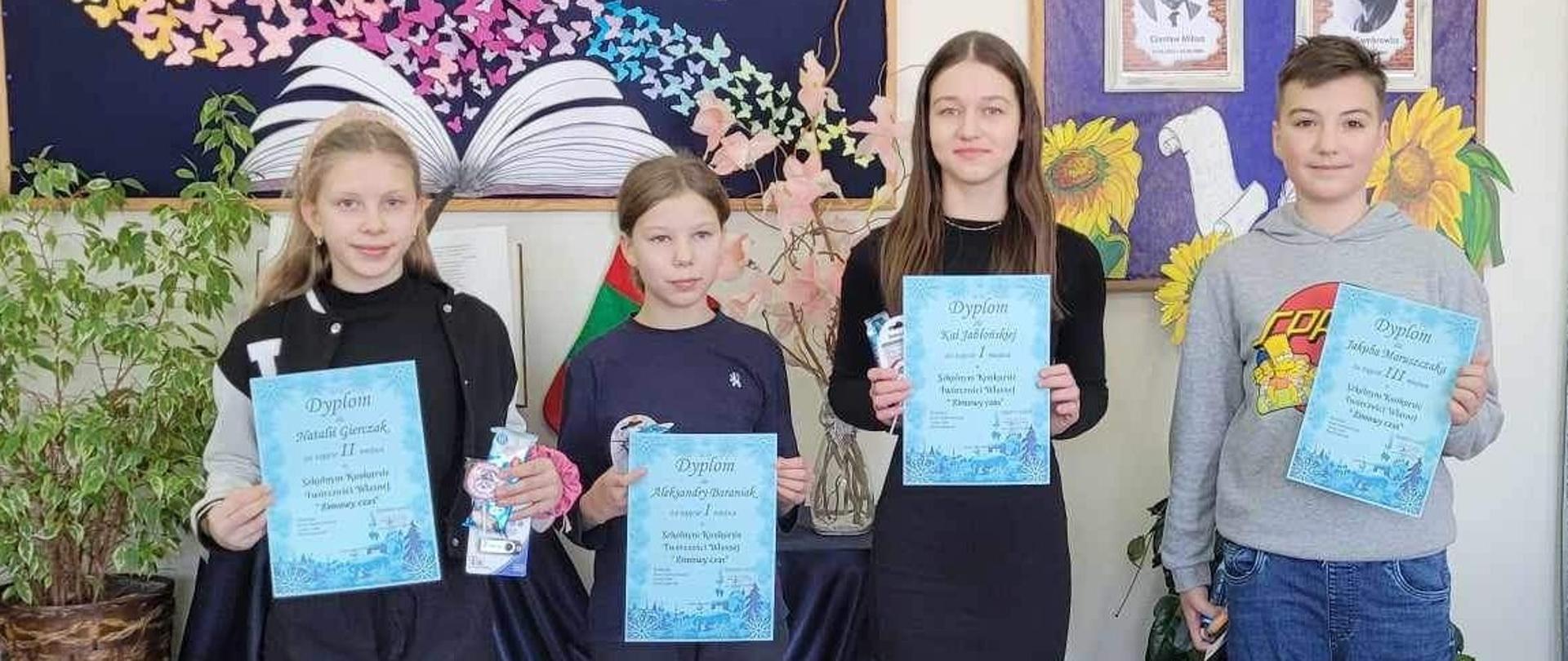 Konkurs Twórczości Własnej w ZSP w Szewnie