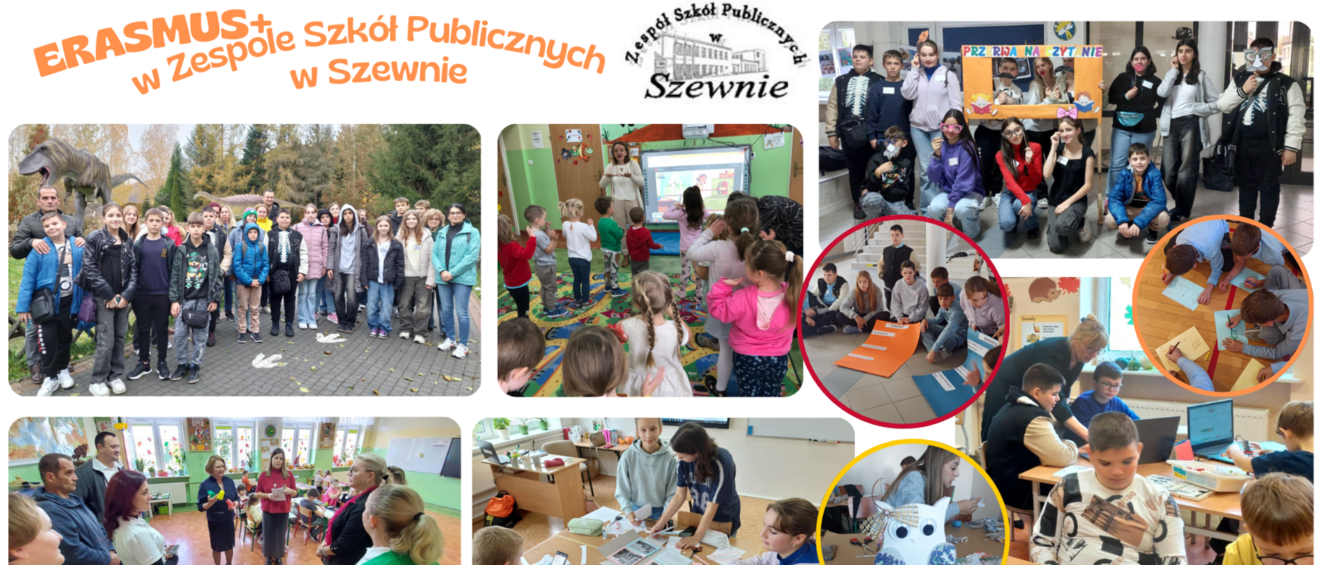 Erasmus+ zawitał do ZSP w Szewnie