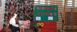 Narodowe czytanie w wykonaniu uczniów z Zespołu Szkół w Repkach