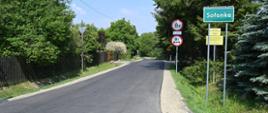 Nowa nawierzchnia asfaltowa na drodze powiatowej