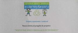 Dzieci zbierają elektrośmieci