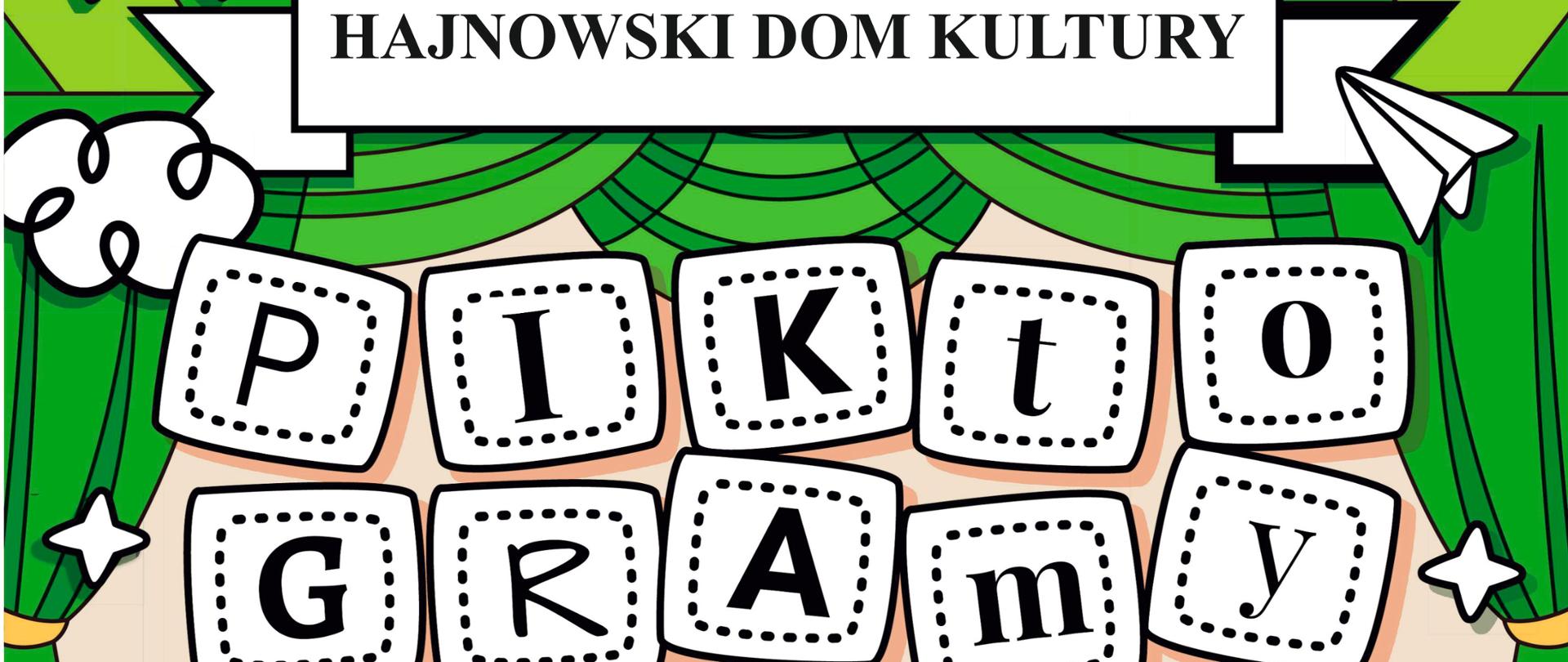 Plakat promujący wydarzenie - na zielonym tle informacje organizacyjne, zawarte w artykule