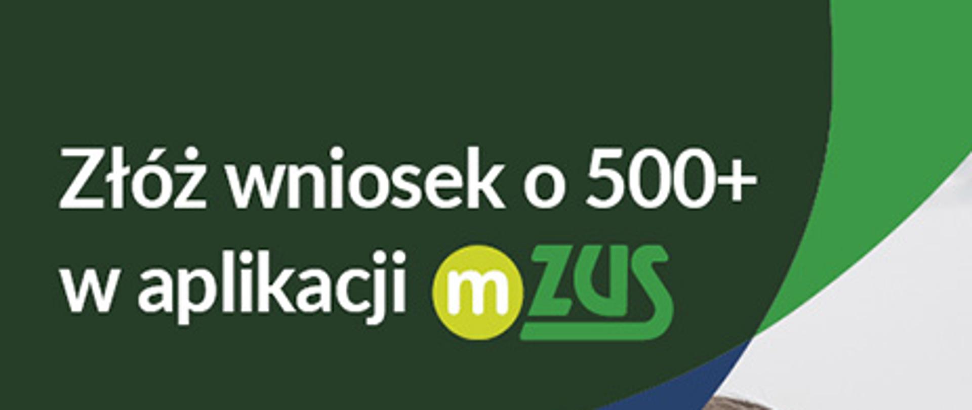 Aby złożyć wniosek 500+ przez bezpłatną aplikację mZUS wystarczy ściągnąć ją na swój telefon lub tablet i powiązać z PUE ZUS. Jest to łatwy i wygodny sposób na złożenie wniosku. 