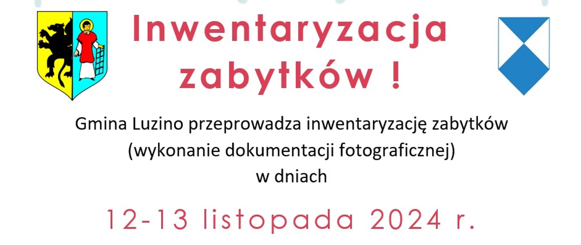 Inwentaryzacja zabytków w listopadzie 2024 r.