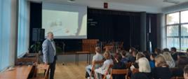Spotkanie klas: 1B, 2B i 4PC z przedstawicielem AGH 
