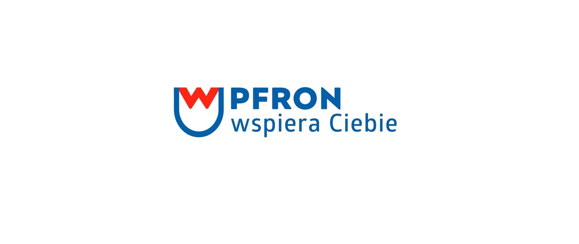 Logo PFRON wspiera ciebie