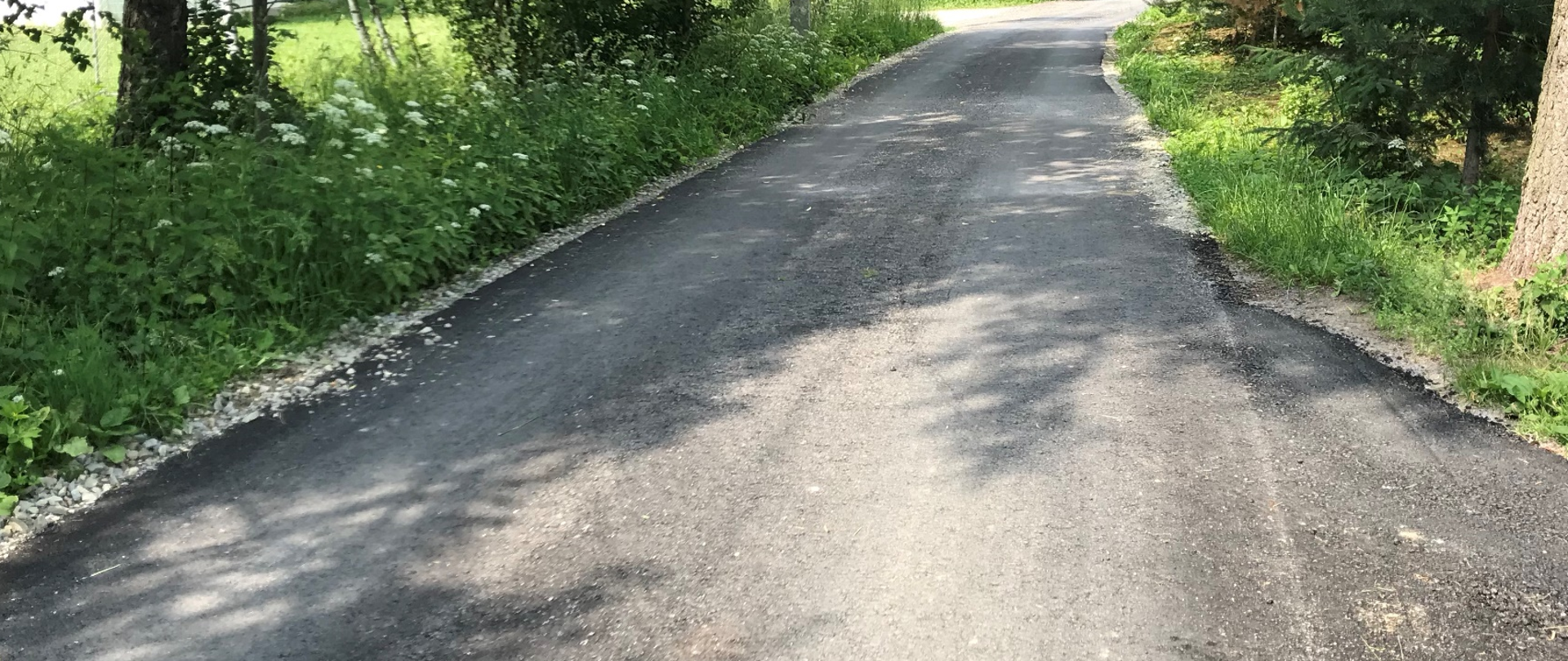 Przebudowa drogi gminnej Brzozowa w miejscowości Rokiciny Podhalańskie.