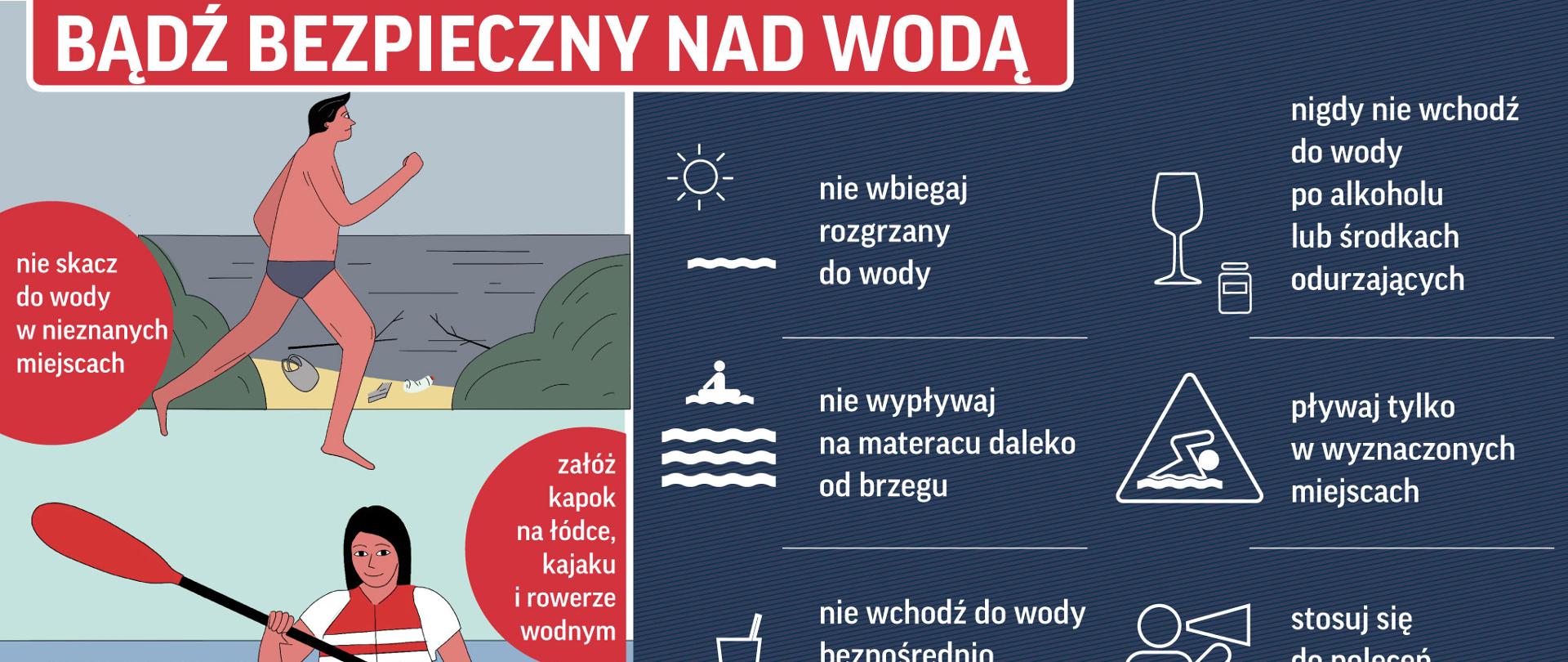 Bądź bezpieczny nad wodą