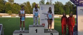 Zawodniczki na podium