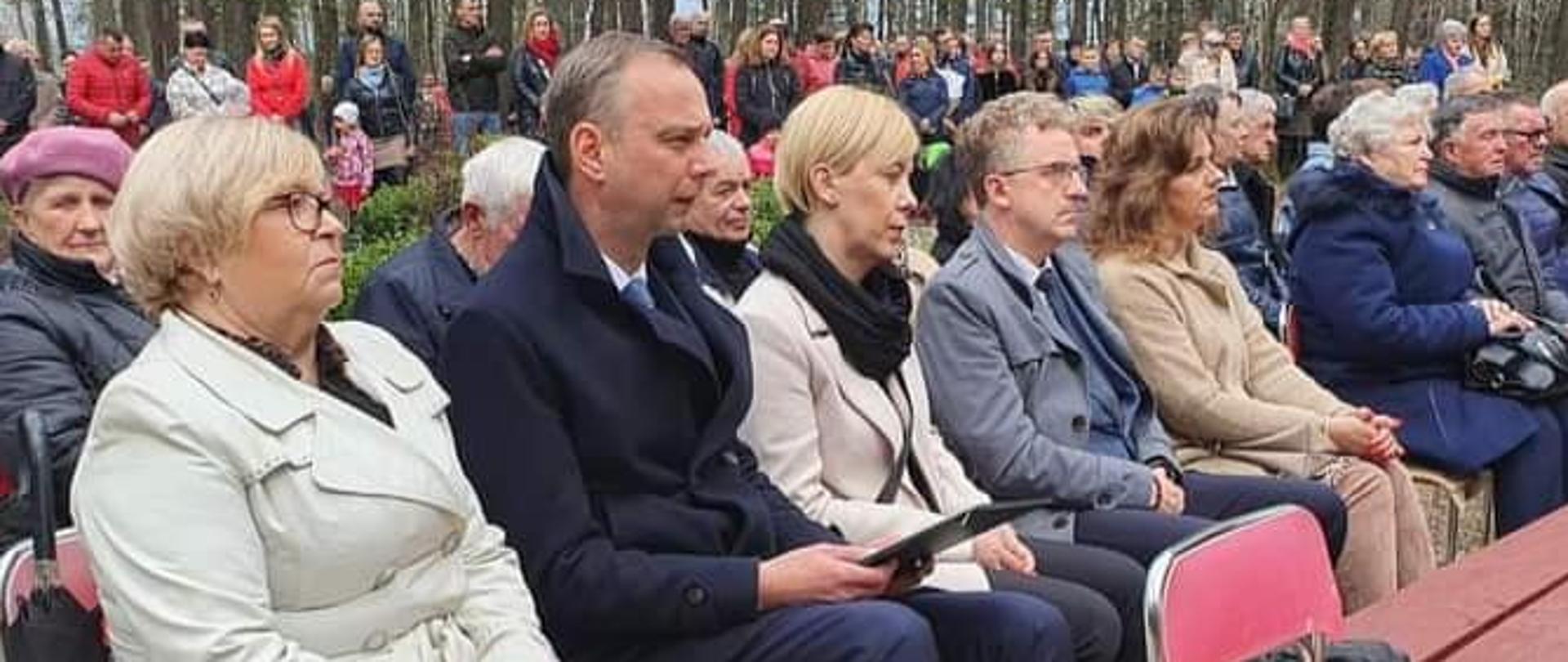 Pamięci pomordowanych w kwietniu 1940 roku mieszkańców Adamowa i Królewca