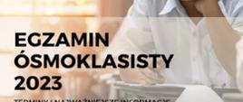 Egzamin ósmoklasisty 23-25 maja br. Powodzenia!