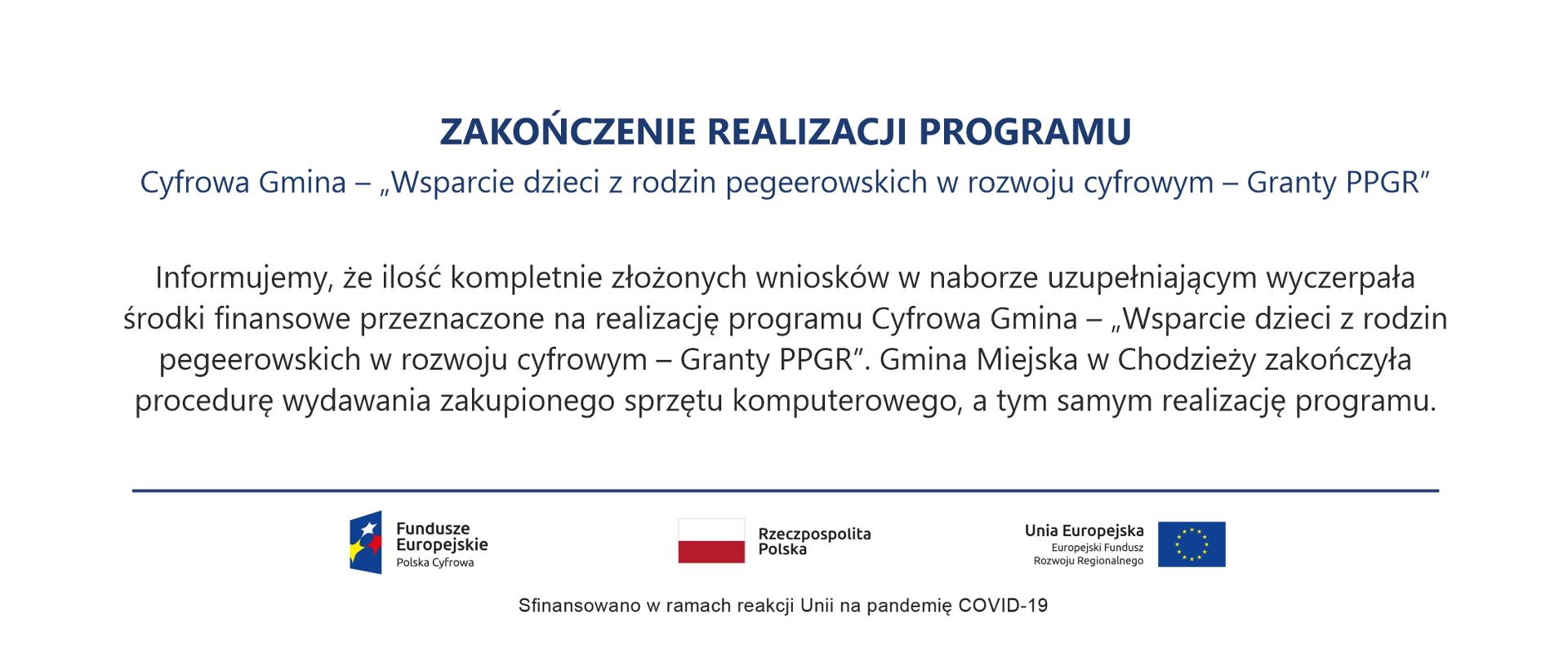 Baner - program PGR