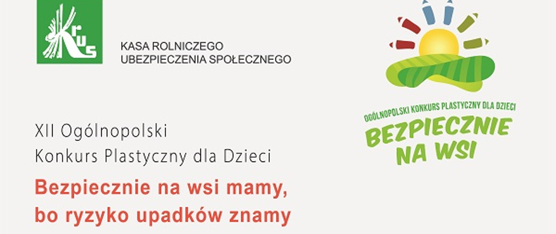 XII Ogólnopolski Konkurs Plastyczny dla Dzieci