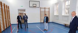 Wizyta starosty i członka zarządu w ZSP Nr 3 w Końskich i I LO im. KEN