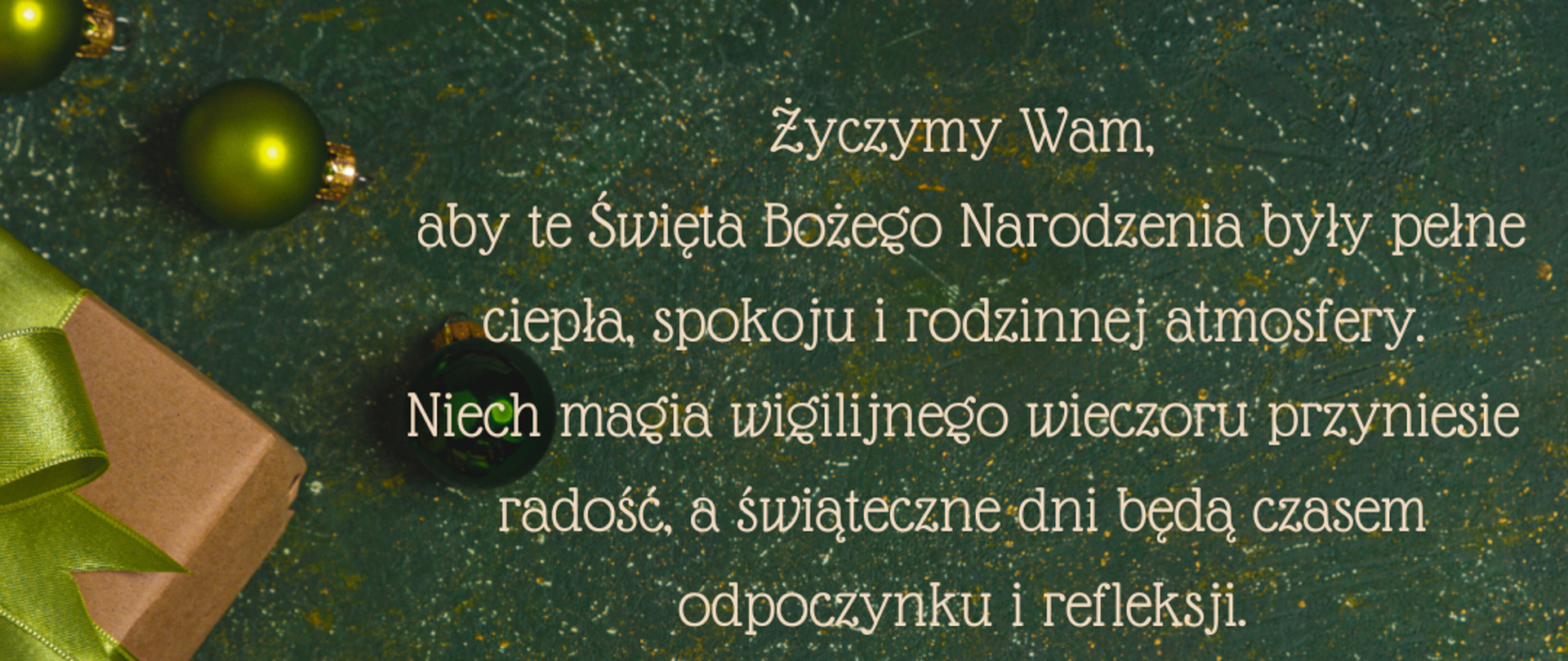 Życzenia świąteczne