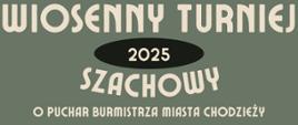 plakat turniej szachowy