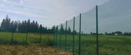 Ogrodzenie terenu w postaci piłkochwytu