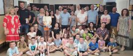 wszyscy uczestnicy uroczystości