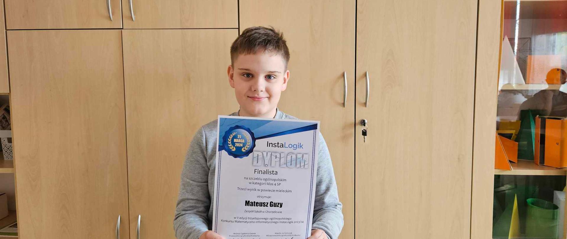 Mateusz Guzy - Finalista Konkursu InstaLogik
