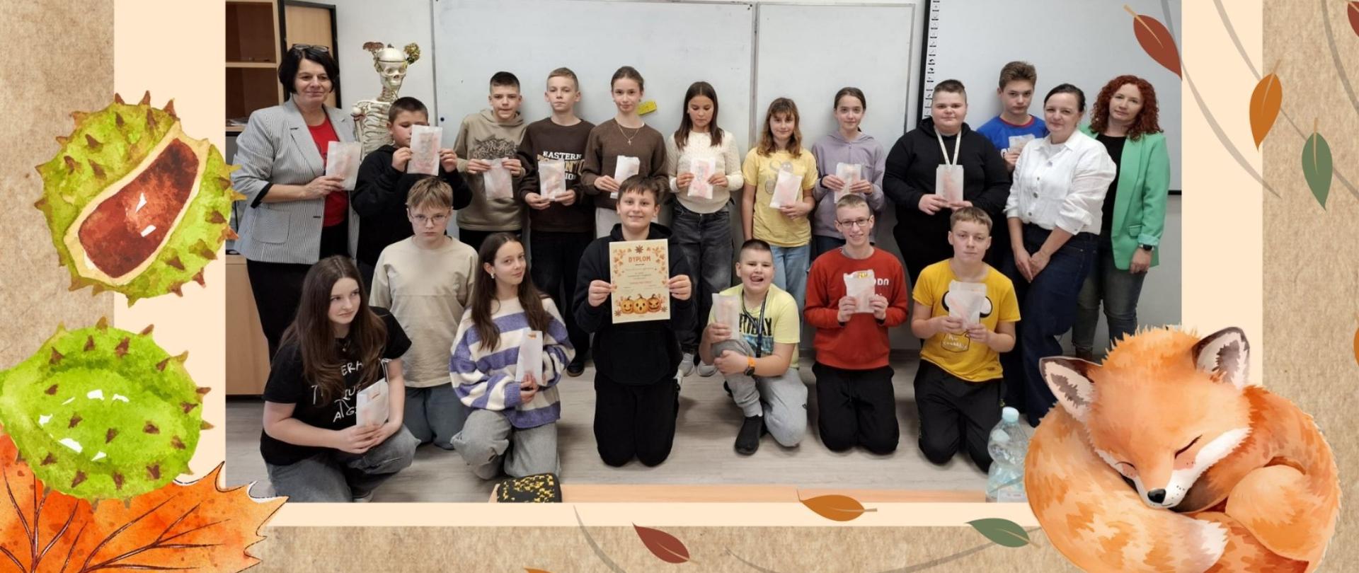 Uczestnicy przeglądu, klasa 6a