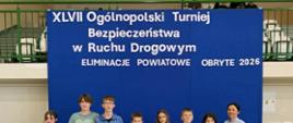 Powiatowe eliminacje Ogólnopolskiego Turnieju Bezpieczeństwa w Ruchu Drogowym.