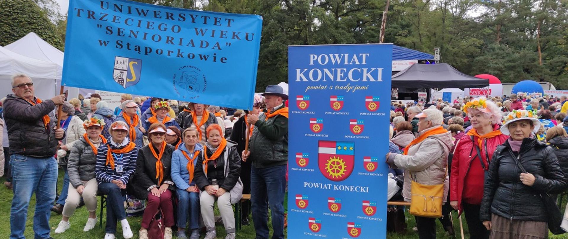 Seniorzy z naszego powiatu na IX Międzynarodowych Senioraliach w Krakowie