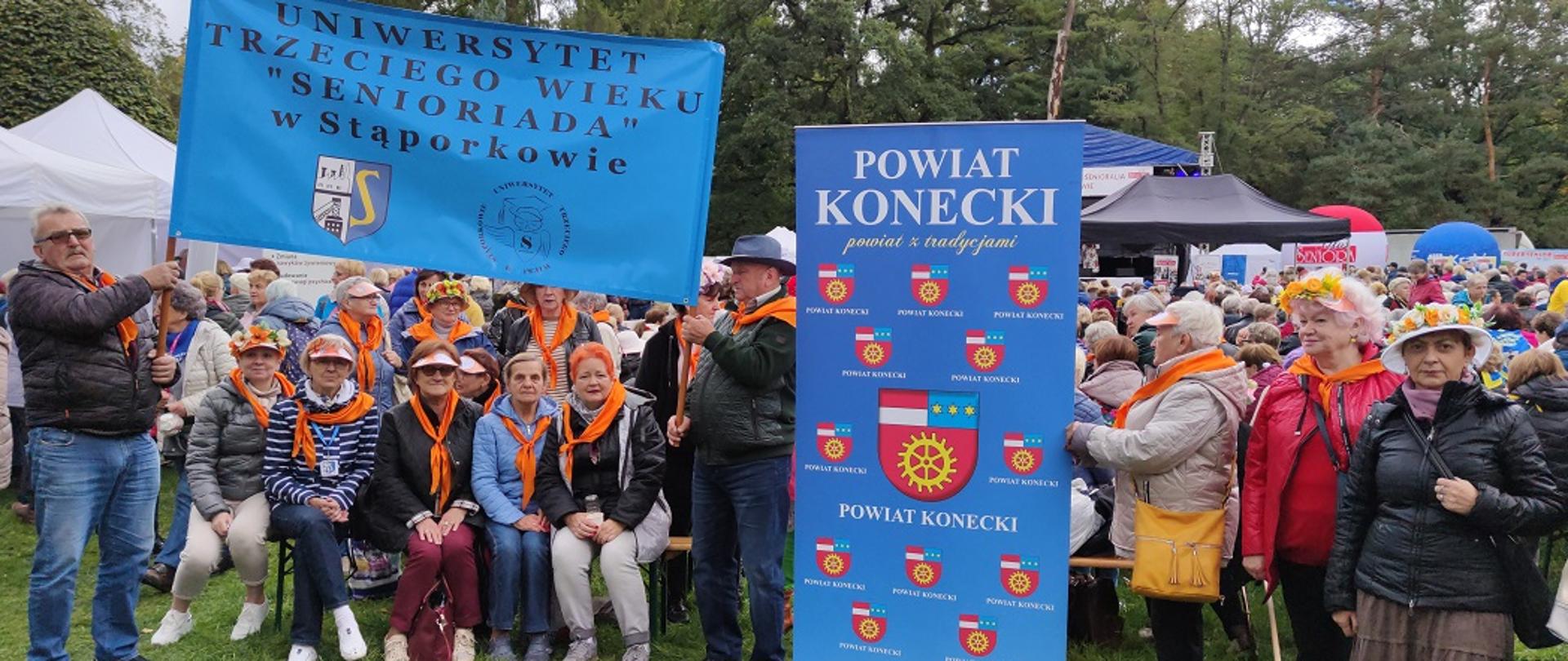 Seniorzy z naszego powiatu na IX Międzynarodowych Senioraliach w Krakowie