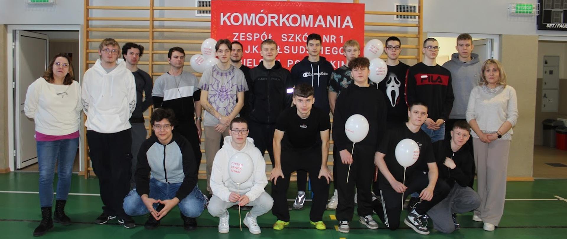 Akcja Komórkomania w Zespole Szkół nr 1 im. Marszałka J.K. Piłsudskiego w Bielsku Podlaskim