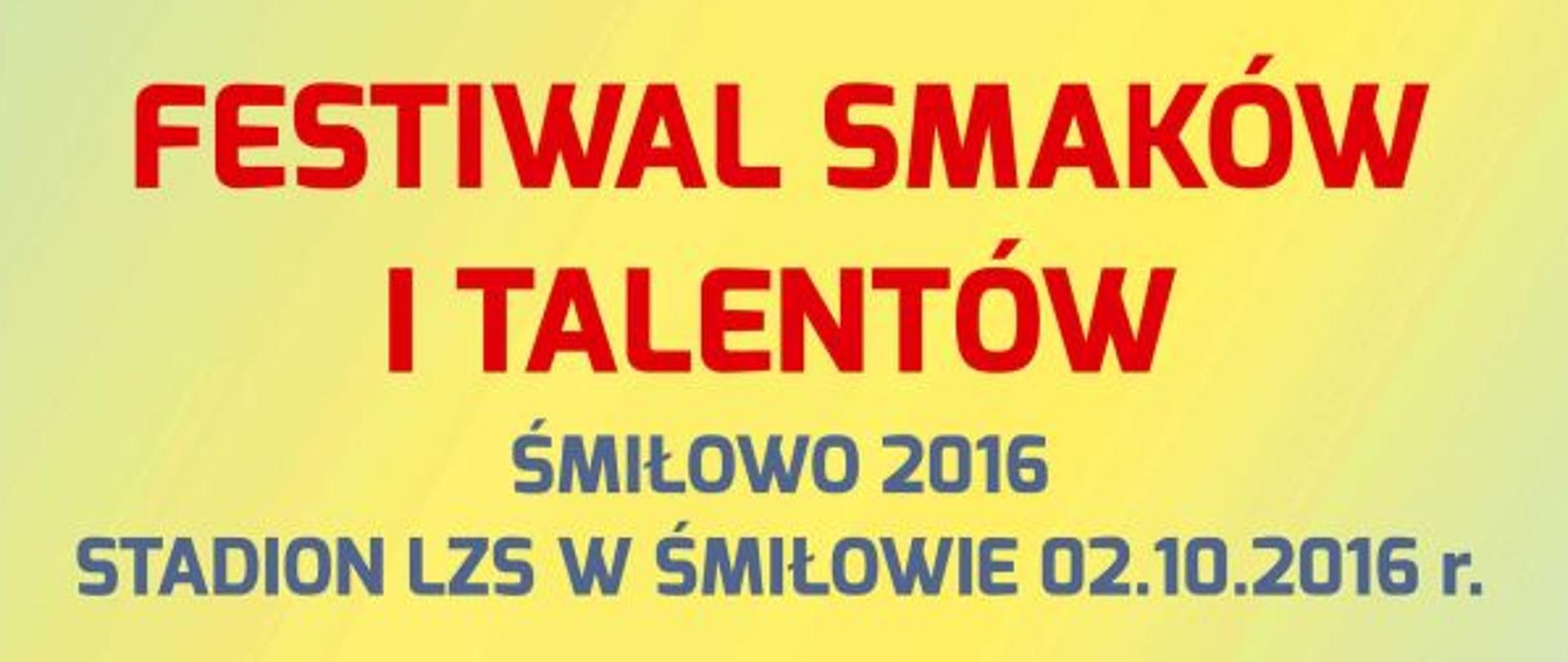 Festiwal smaków i talentów