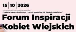 Forum Inspiracji Kobiet Wiejskich - plakat