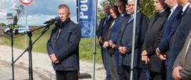 Otwarcie drogi Kudrycze - Wojszki - burmistrz Zabludowa