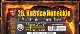 Zapraszamy na XXVI Kuźnice Koneckie – 5 lipca 2025
