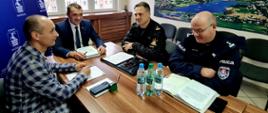 Obrady Powiatowego Sztabu Kryzysowego w Kraśniku