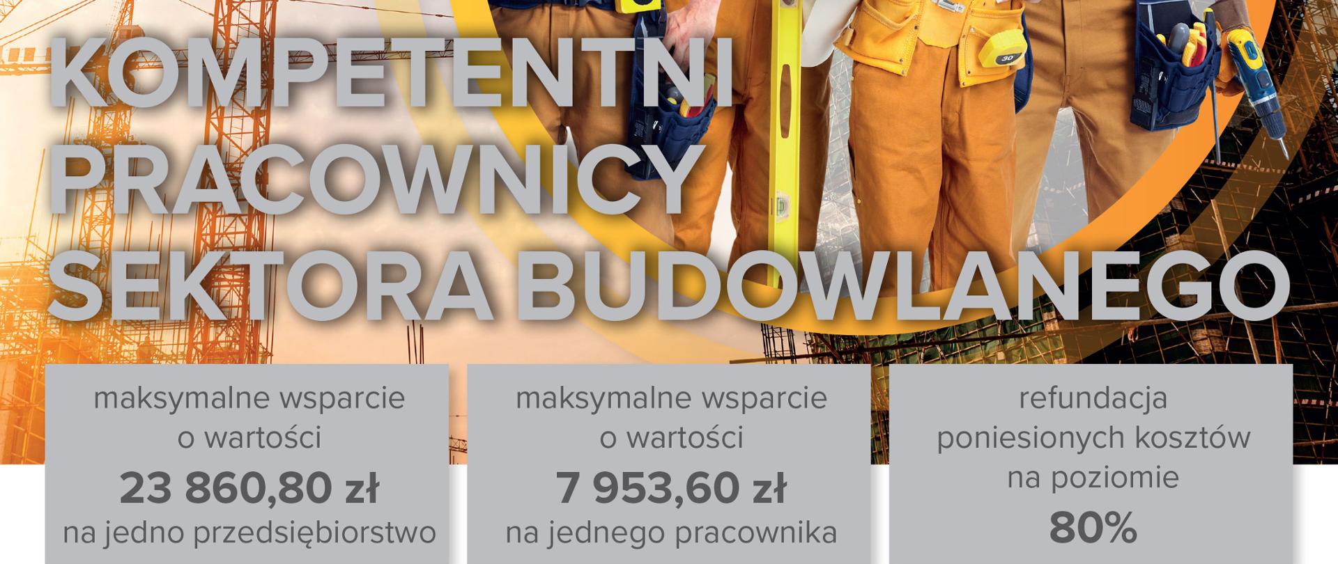 Plakat informujący o projekcie i kwotach dofinansowania 