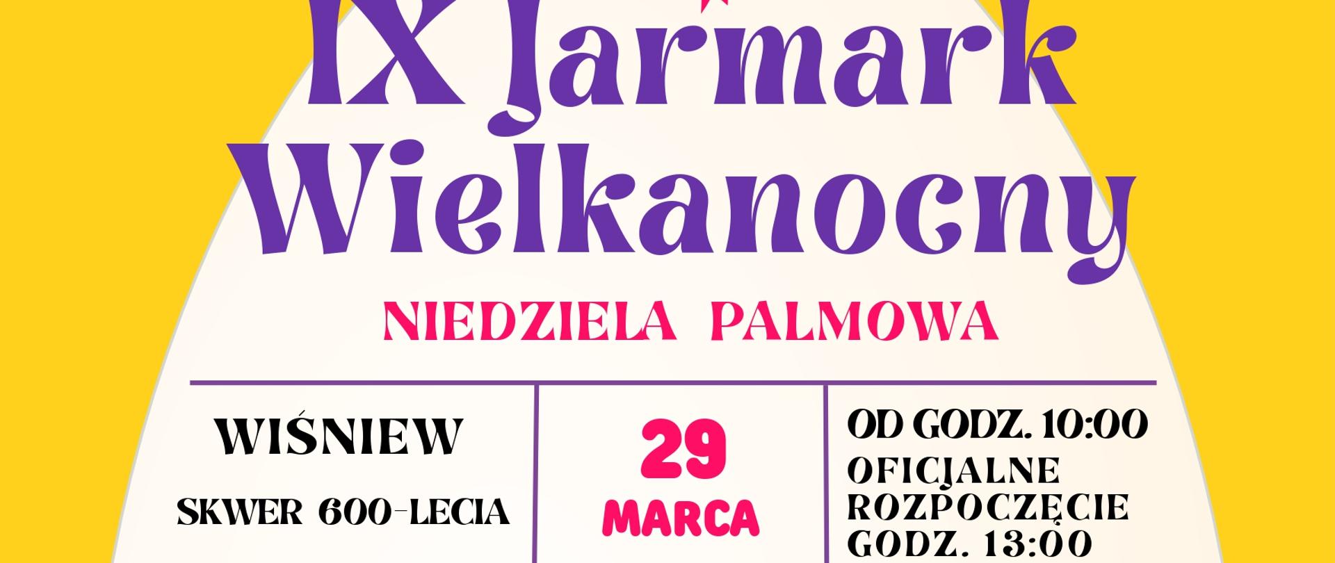 _Jarmark_Wielkanocny_Plakat_