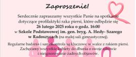Spotkanie profilaktyczne
