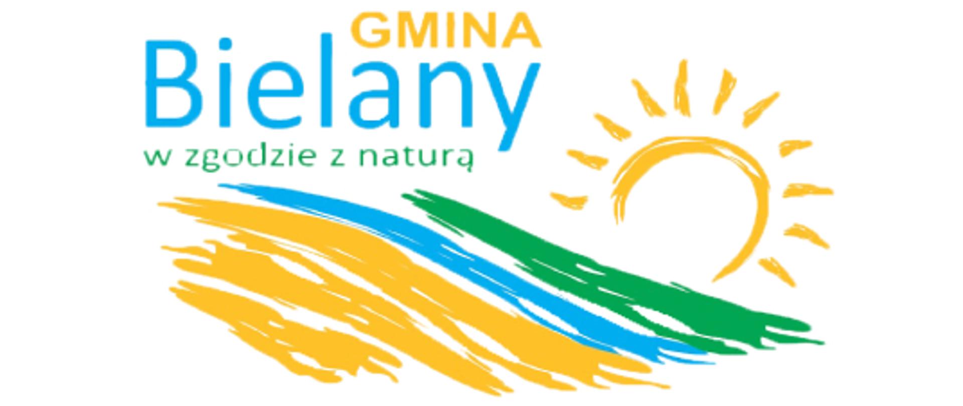 Żółto - niebiesko - zielone - logo