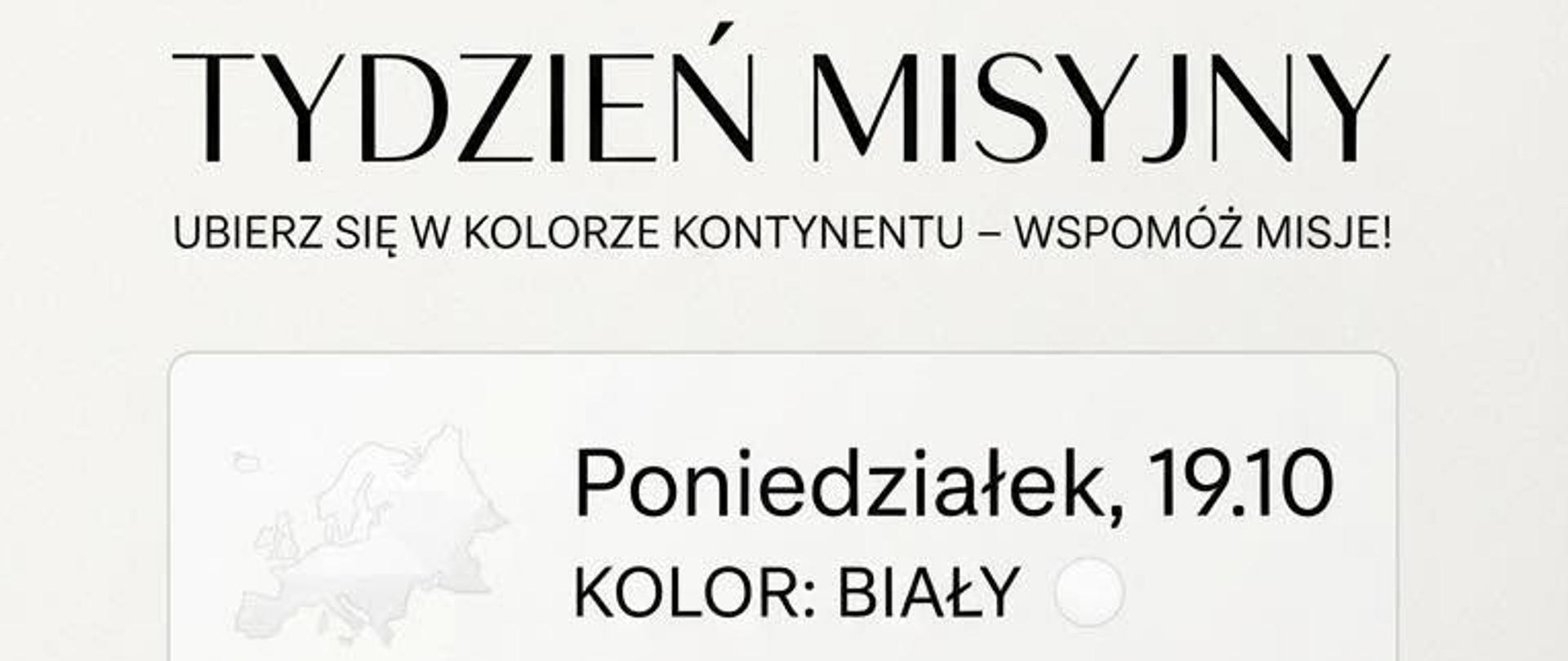 Tydzień Misyjny