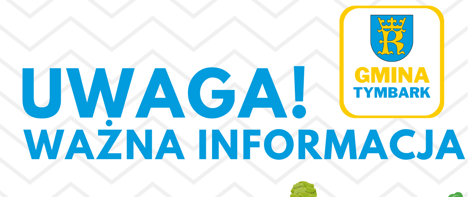 Ważna informacja - kanalizacja