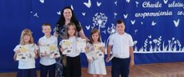 Uczniowie wyróżniający się w nauce - klasa 1
