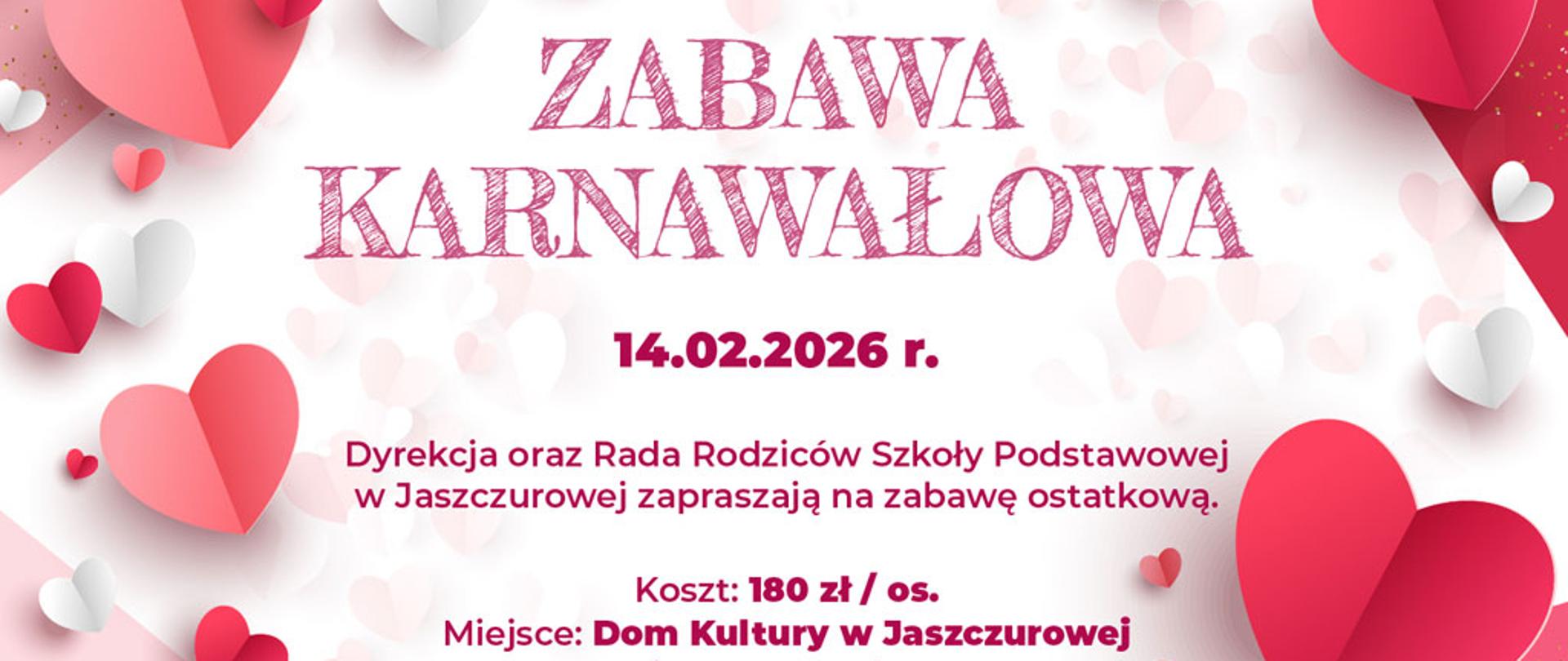 zabawa karnawałowa