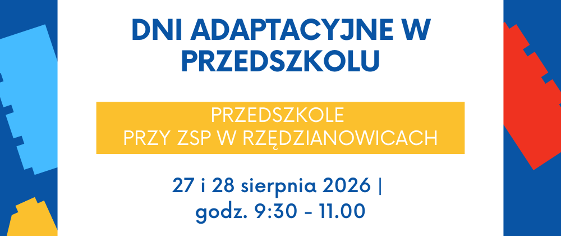 informacja dni adaptacyjne
