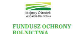 Plakat dotyczący Funduszu Ochrony Rolnictwa 